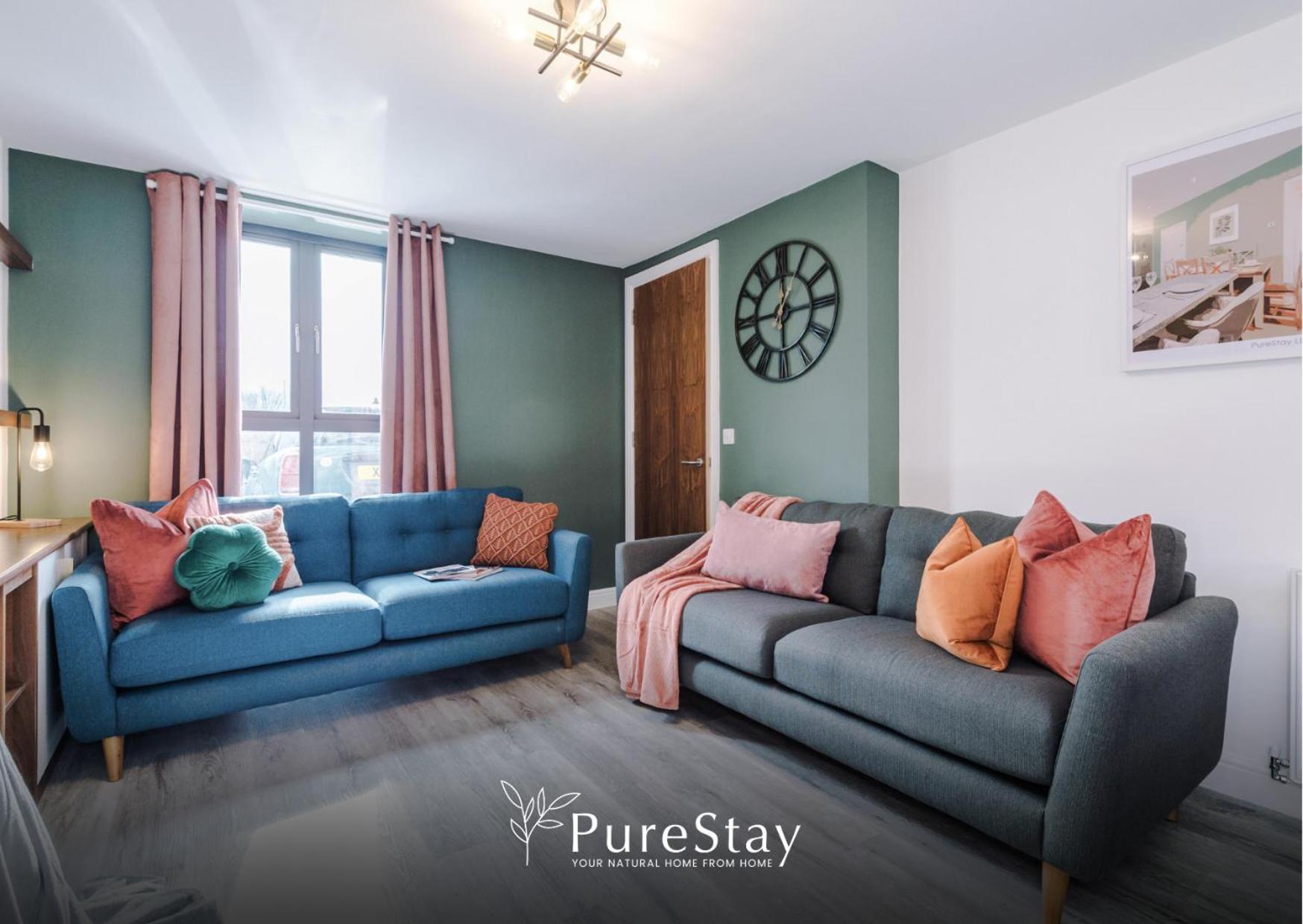Stunning Five Bedroom Manchester House With Free Parking By Purestay Short Lets & Serviced Accommodation Bagian luar foto